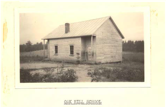 Old photo of Oak Hill School